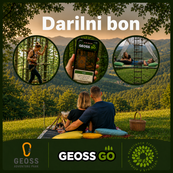 Gift certificate - GEOSS Package – Two days adventure for couples