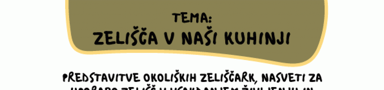 Dan GEOSS-a na temo zelišča v naši kuhinji